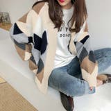 アーガイルニットカーディガン 2023 SS | fashion box | 詳細画像14