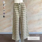 チェック ワイドパンツ 2023 | fashion box  | 詳細画像3 