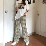 チェック ワイドパンツ 2023 | fashion box  | 詳細画像25 