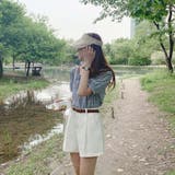 スクエアネック チェック ブラウス | fashion box | 詳細画像22