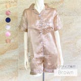 サテンパジャマセット2023 SS 春夏 | fashion box  | 詳細画像3 