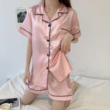サテンパジャマセット2023 SS 春夏 | fashion box  | 詳細画像22 