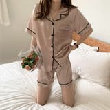サテンパジャマセット2023 SS 春夏 | fashion box  | 詳細画像23 
