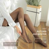 シアーベージュ | 裏起毛フェイクシアータイツ 2023 SS | fashion box 