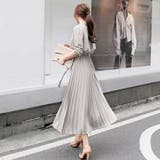 シフォンプリーツワンピース ワンピース 秋 | fashion box  | 詳細画像7 
