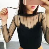 シースルー カットソー 2023 | fashion box | 詳細画像13