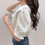 バックリボンフリルブラウス 2023 SS | fashion box | 詳細画像13