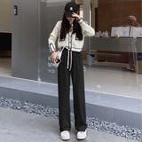 カジュアル ストレッチ リブパンツ | fashion box | 詳細画像15