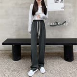 カジュアル ストレッチ リブパンツ | fashion box | 詳細画像7