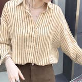 オープン ストライプシャツ 韓国 | fashion box | 詳細画像12