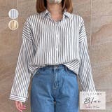 オープン ストライプシャツ 韓国 | fashion box | 詳細画像16