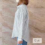 オープン ストライプシャツ 韓国 | fashion box | 詳細画像17