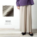 BEIGE | プリーツパンツ レディース 夏 | fashion box