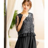 niana ニアナ レーストップスサイドプリーツパンツドレス | Fashion Letter | 詳細画像14 