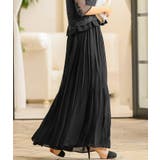 niana ニアナ レーストップスサイドプリーツパンツドレス | Fashion Letter | 詳細画像16 