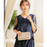 niana ニアナ レーストップスサイドプリーツパンツドレス | Fashion Letter | 詳細画像5 