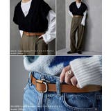 etoll エトル スクエアレザーベルト | Fashion Letter | 詳細画像17