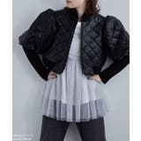 etoll エトル パフスリーブキルティングブルゾン | Fashion Letter | 詳細画像7
