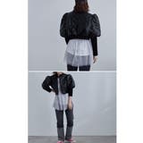 etoll エトル パフスリーブキルティングブルゾン | Fashion Letter | 詳細画像9
