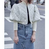 etoll エトル パフスリーブキルティングブルゾン | Fashion Letter | 詳細画像12