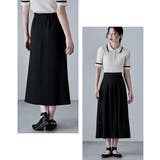 etoll エトル リネンライクタックスカート | Fashion Letter | 詳細画像4