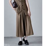etoll エトル リネンライクタックスカート | Fashion Letter | 詳細画像7