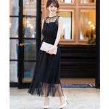 ブラック | niana ニアナ シースルーワンピース | Fashion Letter