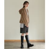 ベージュ | aity アイティ ボリュームファーフードパーカー | Fashion Letter