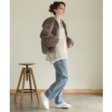 モカ | aity アイティ ボリュームファーフードパーカー | Fashion Letter