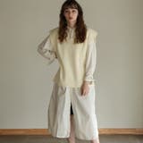 aity アイティ ニットベスト | Fashion Letter | 詳細画像1 