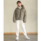 aity アイティ ダイヤキルトボリュームネック中綿ダウン | Fashion Letter | 詳細画像8 