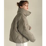 aity アイティ ダイヤキルトボリュームネック中綿ダウン | Fashion Letter | 詳細画像11 