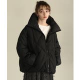 aity アイティ ダイヤキルトボリュームネック中綿ダウン | Fashion Letter | 詳細画像17 