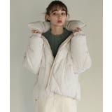 アイボリー | aity アイティ ダイヤキルトボリュームネック中綿ダウン | Fashion Letter