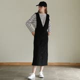 aity アイティ フロントボタンジャンパーツイルスカート | Fashion Letter | 詳細画像1