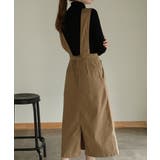 aity アイティ フロントボタンジャンパーツイルスカート | Fashion Letter | 詳細画像11