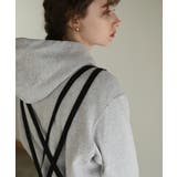 aity アイティ ツイルエプロンサロペットスカート | Fashion Letter | 詳細画像7