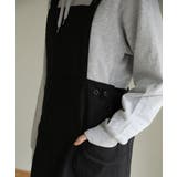 aity アイティ ツイルエプロンサロペットスカート | Fashion Letter | 詳細画像8