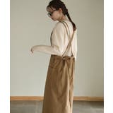aity アイティ ツイルエプロンサロペットスカート | Fashion Letter | 詳細画像11