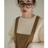 aity アイティ ツイルエプロンサロペットスカート | Fashion Letter | 詳細画像12