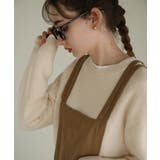 aity アイティ ツイルエプロンサロペットスカート | Fashion Letter | 詳細画像13