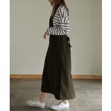 aity アイティ ツイルエプロンサロペットスカート | Fashion Letter | 詳細画像17