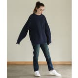 aity アイティ ウエストリブデニムサルエルパンツ | Fashion Letter | 詳細画像15