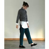 aity アイティ センタープレステーパードパンツ | Fashion Letter | 詳細画像10 