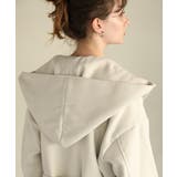 aity アイティ ウール調フードガウンコート | Fashion Letter | 詳細画像3