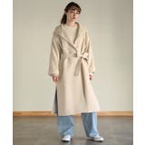 aity アイティ ウール調フードガウンコート | Fashion Letter | 詳細画像6