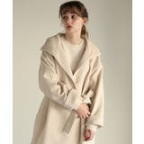 aity アイティ ウール調フードガウンコート | Fashion Letter | 詳細画像7