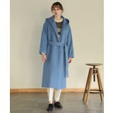 aity アイティ ウール調フードガウンコート | Fashion Letter | 詳細画像14