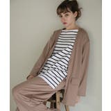 モカ | aity アイティ 高撥水ノーカラーシャツセットアップ（男女兼用） | Fashion Letter