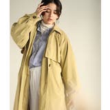 aity アイティ 胸ヨーク付きステンカラーロングコート | Fashion Letter | 詳細画像11